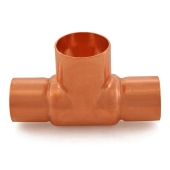 Everhot 1" x 1" x 1-1/4" Copper Tee - Image 2