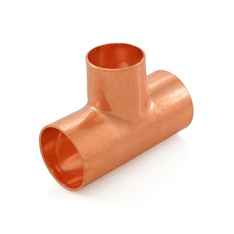 Everhot 1-1/4" x 1-1/4" x 1" Copper Tee