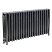 OCS 20-Section, 4" x 19" Cast Iron Radiator, Free-Standing, Slenderized/Tube style - Image 1