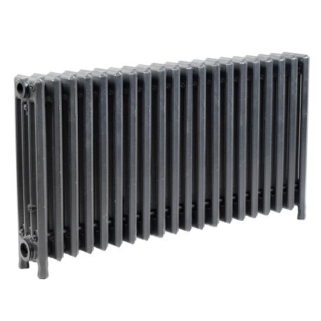 OCS 20-Section, 4" x 19" Cast Iron Radiator, Free-Standing, Slenderized/Tube style
