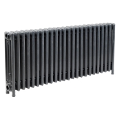 OCS 24-Section, 4" x 19" Cast Iron Radiator, Free-Standing, Slenderized/Tube style - Image 1