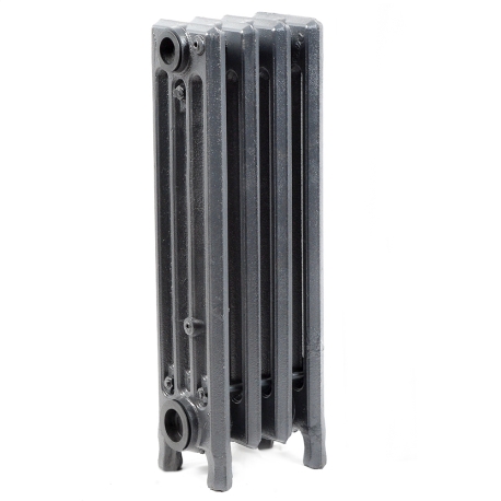 OCS 4-Section, 4" x 19" Cast Iron Radiator, Free-Standing, Slenderized/Tube style