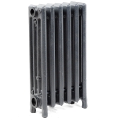 OCS 6-Section, 4" x 19" Cast Iron Radiator, Free-Standing, Slenderized/Tube style  - Image 1