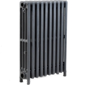 OCS 10-Section, 4" x 25" Cast Iron Radiator, Free-Standing, Slenderized/Tube style  - Image 1