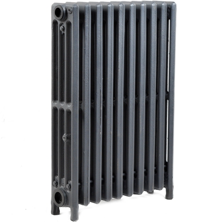 OCS 10-Section, 4" x 25" Cast Iron Radiator, Free-Standing, Slenderized/Tube style 