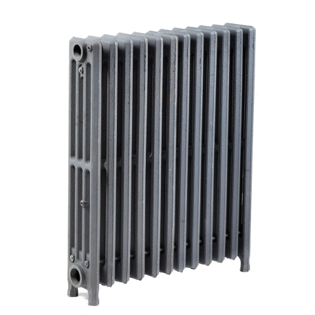 OCS 12-Section, 4" x 25" Cast Iron Radiator, Free-Standing, Slenderized/Tube style 