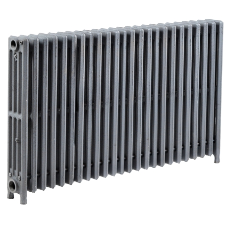 OCS 24-Section, 4" x 25" Cast Iron Radiator, Free-Standing, Slenderized/Tube style