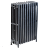 OCS 10-Section, 6" x 25" Cast Iron Radiator, Free-Standing, Slenderized/Tube style  - Image 1