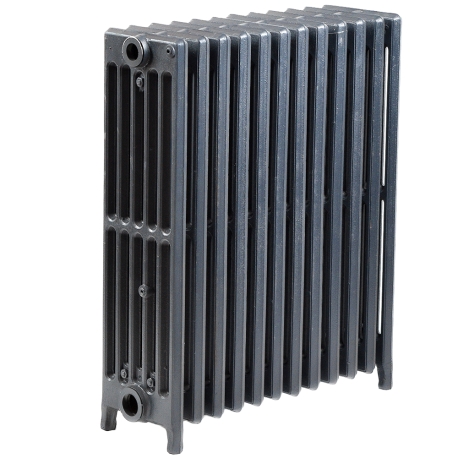 OCS 12-Section, 6" x 25" Cast Iron Radiator, Free-Standing, Slenderized/Tube style