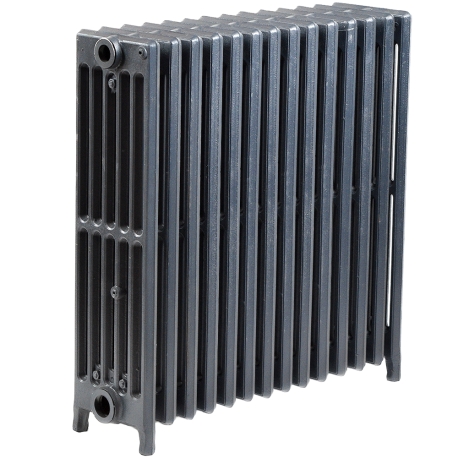 OCS 16-Section, 6" x 25" Cast Iron Radiator, Free-Standing, Slenderized/Tube style