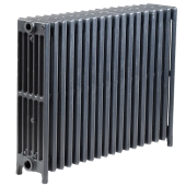 OCS 20-Section, 6" x 25" Cast Iron Radiator, Free-Standing, Slenderized/Tube style - Image 1