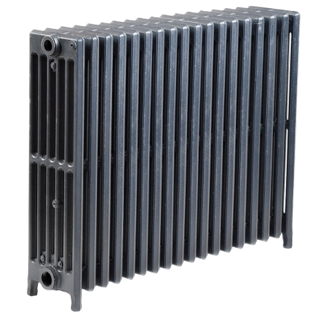 OCS 20-Section, 6" x 25" Cast Iron Radiator, Free-Standing, Slenderized/Tube style