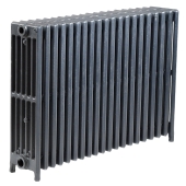 OCS 24-Section, 6" x 25" Cast Iron Radiator, Free-Standing, Slenderized/Tube style - Image 1