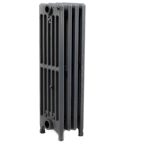 OCS 4-Section, 6" x 25" Cast Iron Radiator, Free-Standing, Slenderized/Tube style 