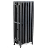 OCS 6-Section, 6" x 25" Cast Iron Radiator, Free-Standing, Slenderized/Tube style  - Image 1