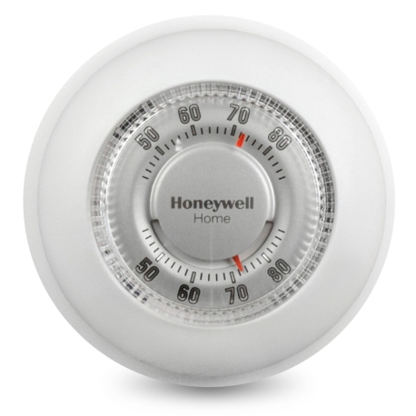 Honeywell Round Mechanical Thermostat, Heat Only