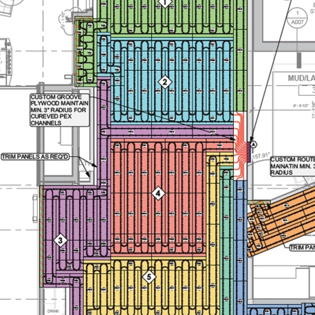 WBI ThermalBoard Design Layout, per Square Foot (Optional)