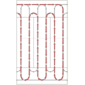 WBI ThermalBoard 3/8" PEX Radiant Floor Heat Panel 16" x 48" w/ 1" EPS, Return/Combo (min 75 pcs straight+return) - Image 10