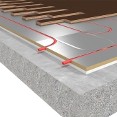 WBI ThermalBoard 3/8" PEX Radiant Floor Heat Panel 16" x 48" w/ 1" EPS, Return/Combo (min 75 pcs straight+return) - Image 3
