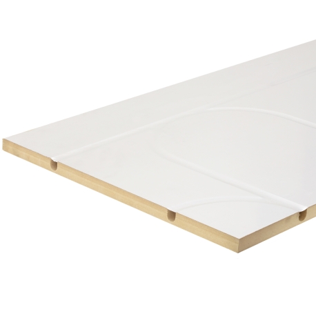 WBI ThermalBoard 3/8" PEX Radiant Floor Heat Panel 16" x 48", Return/Combo (min order 99 pcs straight+return)