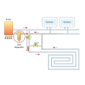 Spirotherm 1-1/4" Threaded Spirotrap Dirt Separator - Image 4