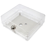 Large Thermostat Guard, Clear Acrylic