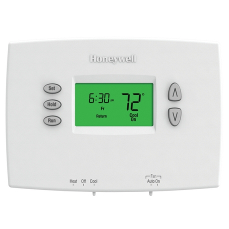 Honeywell PRO 2000 Programmable Thermostat, 1H/1C
