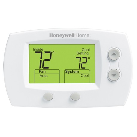 Honeywell FocusPRO 5000 Non-Programmable Thermostat w/ Standard Display, 2H/2C Conv. or 2H/1C Heat Pump