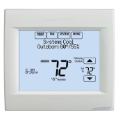 Honeywell VisionPRO 8000 Smart Wi-Fi Programmable Thermostat, 2H/2C Conventional or 3H/2C Heat Pump + Aux. Heat - Image 1