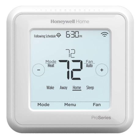 T6 Pro Smart Wi-Fi Programmable Thermostat, 2H/2C Conventional or 3H/2C Heat Pump + Aux. Heat Honeywell