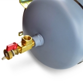 Calefactio TO15 The ONE, 3-in-1 Flow Through Expansion Tank (2.1 Gal) with Air Eliminator and Dirt Separator - Image 4