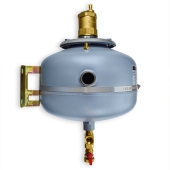 TO15 The ONE, 3-in-1 Flow Through Expansion Tank (2.1 Gal) with Air Eliminator and Dirt Separator Calefactio