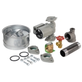 Archer Trooper 158,000 BTU Hot Water Oil Boiler w/ Beckett Burner, w/out Tankless Coil, Chimney Vent, 86% AFUE - Image 6