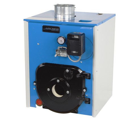 Archer Trooper 201,000 BTU Hot Water Oil Boiler w/out Burner w/out Tankless Coil, Chimney Vent, 86.1% AFUE