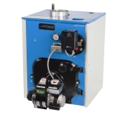 Archer Trooper 201,000 BTU Hot Water Oil Boiler w/ Beckett Burner and Tankless Coil, Chimney Vent, 86.1% AFUE - Image 2