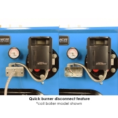 Archer Trooper 201,000 BTU Hot Water Oil Boiler w/out Burner with Tankless Coil, Chimney Vent, 86.1% AFUE - Image 4