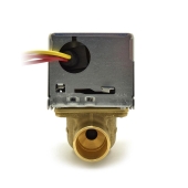 Honeywell 3/4" Sweat Zone Valve w/ End Switch, 18" leads - Image 3