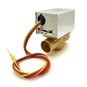 Honeywell 1" Sweat Zone Valve w/ End Switch, 18" leads - Image 1