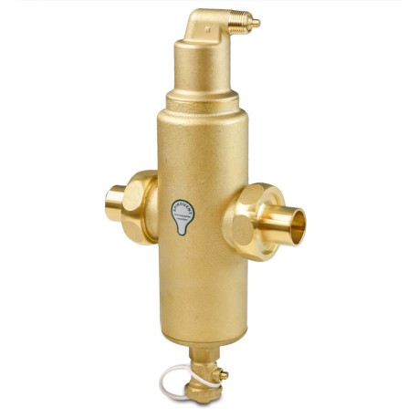 Spirotherm 1" Union Sweat, Spirovent Jr Air & Dirt Separator Combi