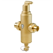 Spirotherm 1-1/4" Union Sweat, Spirovent Jr Air & Dirt Separator Combi - Image 1