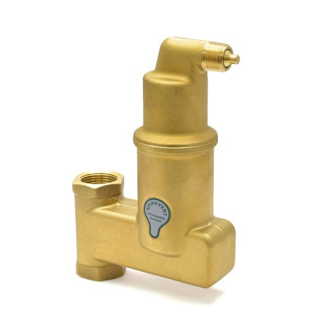 Spirotherm 1" Threaded, Spirovent Jr. Vertical Air Eliminator