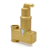 Spirotherm 1-1/4" Threaded, Spirovent Jr. Vertical Air Eliminator - Image 1
