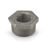 Ward 1-1/2" x 1" Black Bushing (Domestic) - Image 1