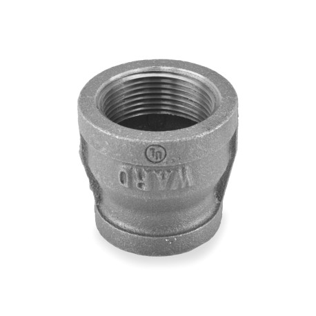 Ward 1-1/4" x 1" Black Coupling (Domestic)