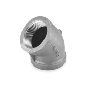 Ward 1-1/2" Black 45° Elbow (Domestic) - Image 1
