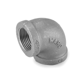 Ward 1" Black 90&deg; Elbow (Domestic) - Image 1