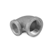 Ward 1-1/4" x 1" Black 90° Elbow (Domestic) - Image 2