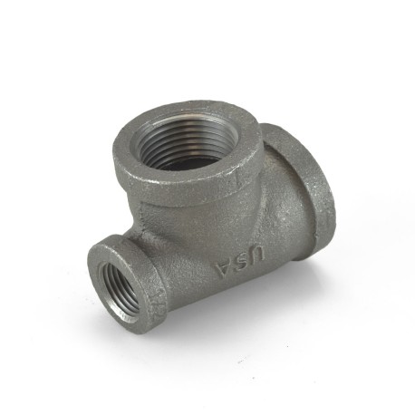 Ward 1" x 1/2" x 1" Black Tee (Domestic)