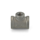 Ward 1" x 1" x 1/2" Black Tee (Domestic) - Image 2