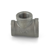 Ward 1-1/4" x 1" x 1" Black Tee (Domestic) - Image 2